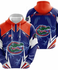 Florida Gators All Over Print Zip Up Hoodie 3D - Gifts For Men