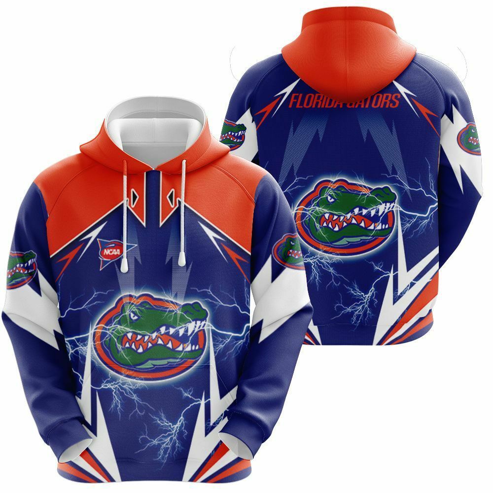 Florida Gators All Over Print Zip Up Hoodie 3D - Gifts For Men