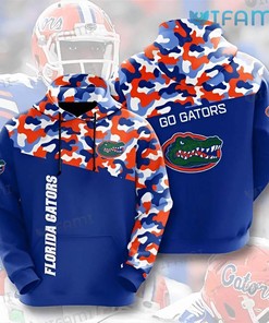 Florida Gators Camouflage 3D Hoodie - All Over Print Hoodie Printful