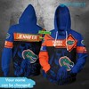 Florida Gators Death Holding Logo Custom Name All Over Print 3D Hoodie