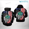 Florida Gators Distressed Usa Flag Logo 3D Hoodie - Gifts For Men