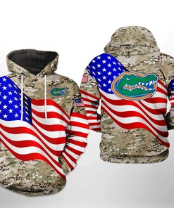 Florida Gators Ncaa Us Flag Camo Veteran 3D All Over Print Hoodie - All Over Print Hoodies With Zippers