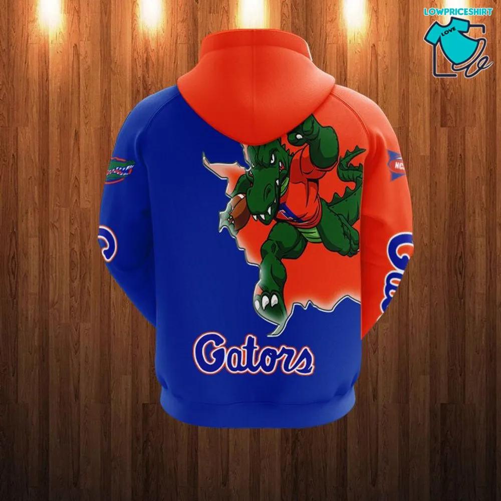 Florida Gators Nfl Gifts Cool Mascot 3D Pullover Hoodie - All Over Print