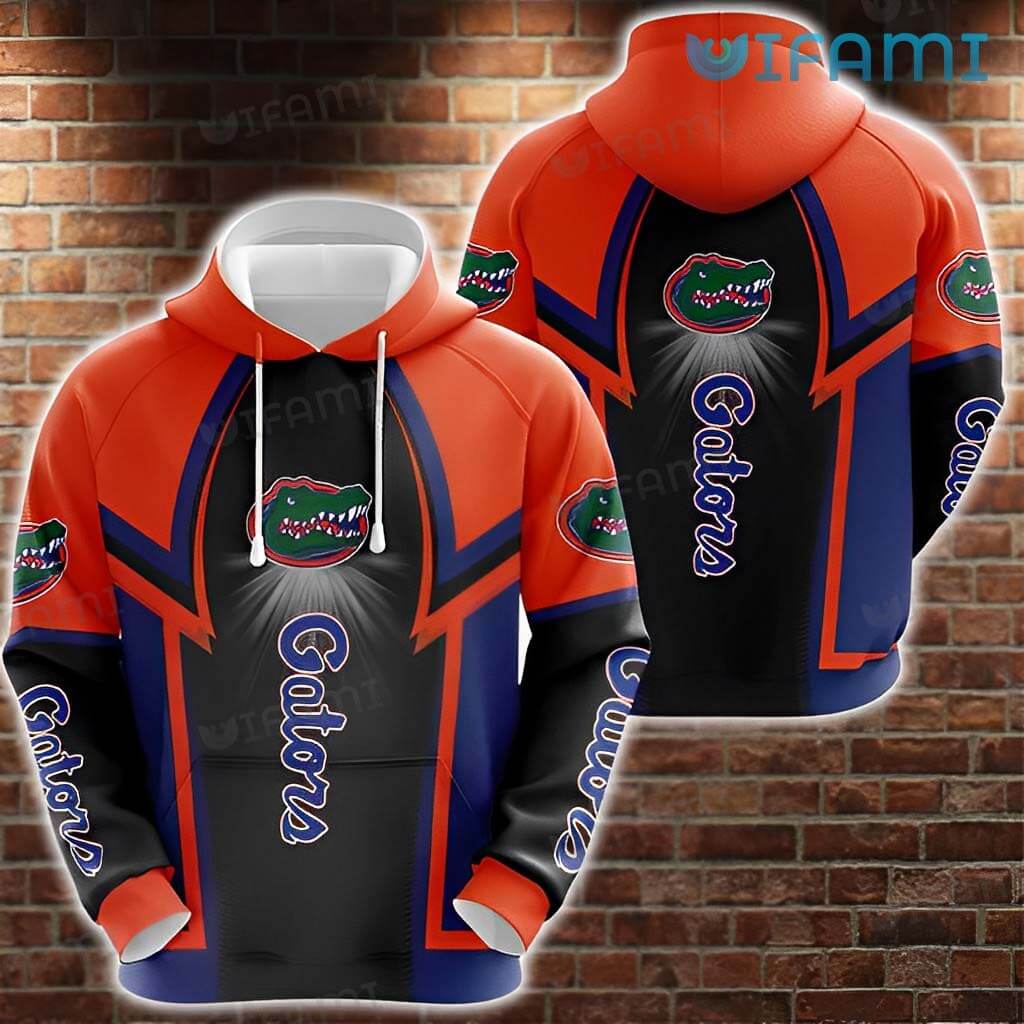 Florida Gators Shining Logo All Over Print 3D Hoodie Gifts For Men