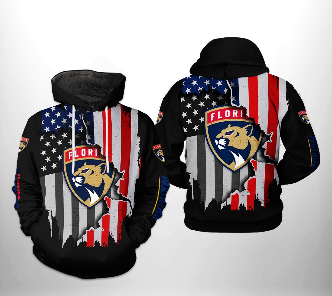 Florida Panthers Nhl Team 3D All Over Print Zip Up Hoodie With Customizable Quote