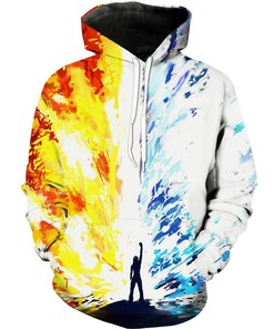 Follow Your Dreams With Fire Dragon Ukiyo-E Hoodie 3D