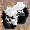 Fox Racing Custom All Over Print Hoodie 3D, Graphic Printful Design