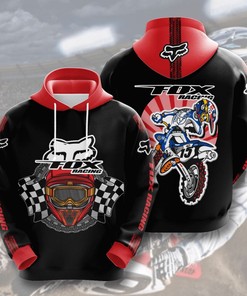 Fox Racing Custom Sport All Over Print Hoodie 3D, Graphic Printful Design