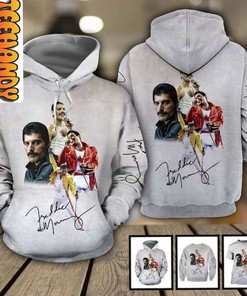 Freddie Mercury 3D Hoodie, Musician Gifts For Men