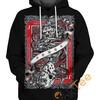 Freddy Jason Sport All Over Print Hoodie 3D, Horror Gifts For Men