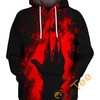 Freddy Krueger Hand Hoodie 3D, Halloween Gifts For Men