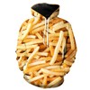 French Fries Funny French Fry Food Hoodie 3D, All Over Print 