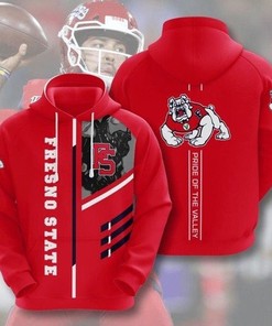 Fresno State Bulldogs Sports Team No503 3D All Over Print Zip Hoodie, Gifts For Ncaa Fans