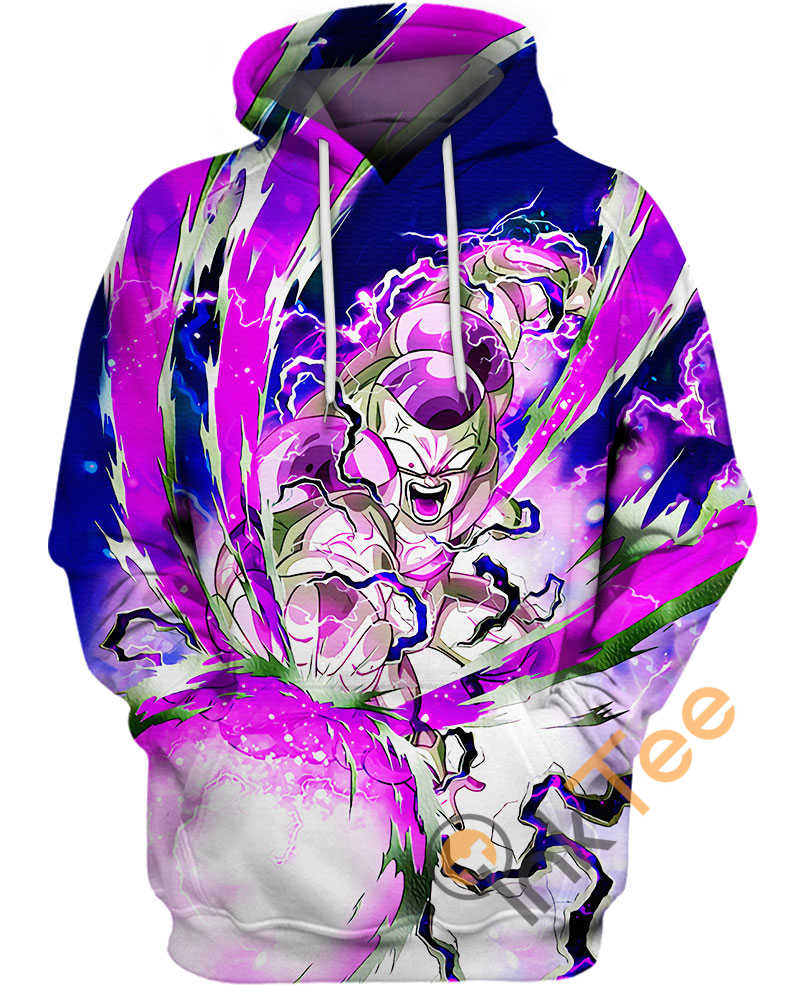 Frieza Full Power Hoodie 3D, Dragon Ball Z Gifts For Men