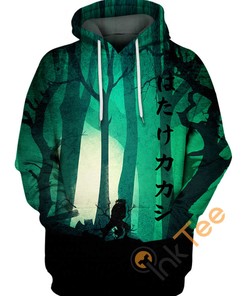Frosty Hatake Kakashi Custom 3D Hoodie - Naruto Fans' Choice