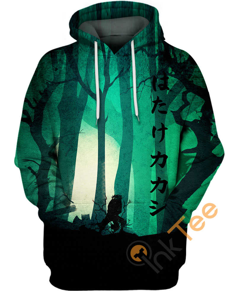 Frosty Hatake Kakashi Custom 3D Hoodie - Naruto Fans' Choice