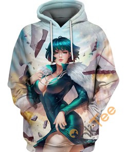 Fubuki Sexy Hoodie 3D, Graphic Printful Design