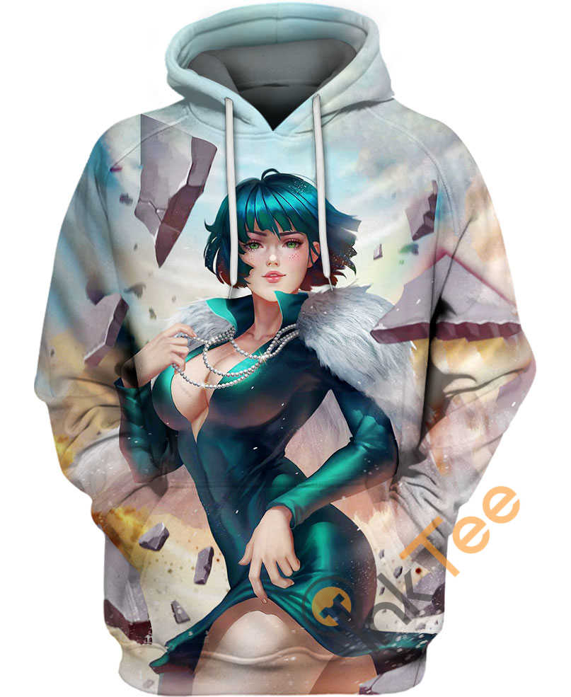 Fubuki Sexy Hoodie 3D, Graphic Printful Design