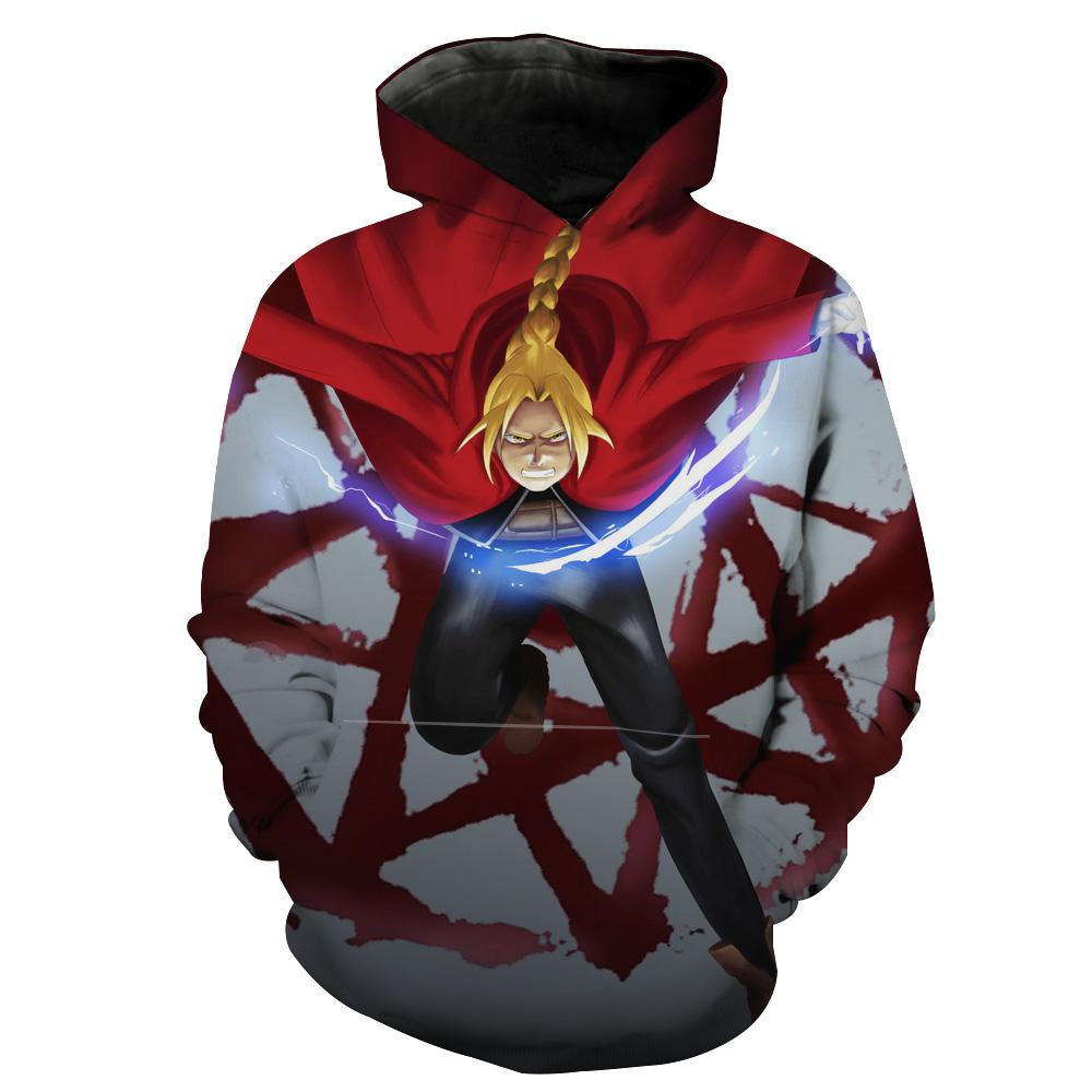 Full Metal Alchemist Brotherhood Fma Hoodie 3D, All Over Print