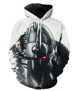 Fullmetal Alchemist Alphonse Elric Custom 3D Printed Hoodie, Custom 3D Hoodies