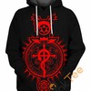 Fullmetal Alchemist Symbol Hoodie 3D, All Over Print 