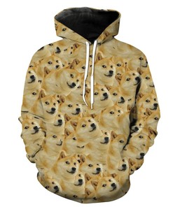 Funny Corgi Meme Corgi Dog Hoodie 3D, All Over Print 