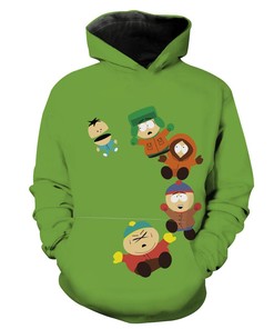 Funny South Park Cartman Stan And Kyle Hoodie 3D, All Over Print 