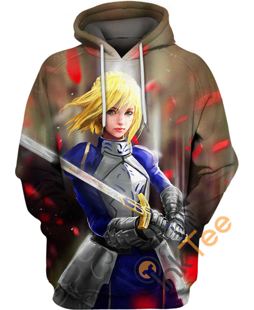 Future King Saber Hoodie 3D, Graphic Printful Design