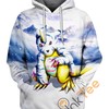 Gabumon Hoodie 3D, All Over Print 