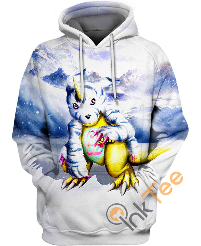 Gabumon Hoodie 3D, All Over Print