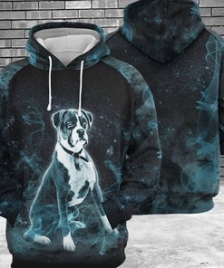 Galaxy Boxer 3D Hoodie - All Over Print Zip Up Hoodie Men
