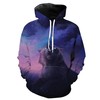 Galaxy Tiger Epic Space Tiger Hoodie 3D, All Over Print 