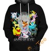 Game Of Eevee Hoodie 3D, Pokemon Gifts For Men 