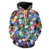 Gaming Dice Table Top Dice Hoodie 3D, All Over Print 