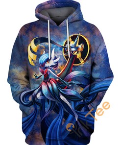 Gardevoir Pokemon Hoodie 3D, All Over Print 