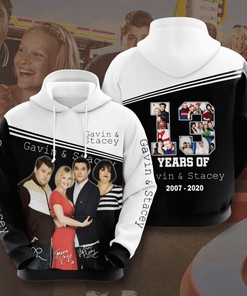 Gavin & Stacey Custom Sport All Over Print Hoodie 3D, Graphic Design 