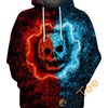 Gears Of War Logo Hoodie 3D, Gaming Gifts For Men 
