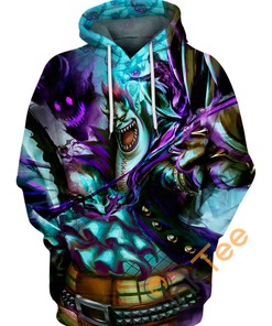 Gecko Moria Hoodie 3D, All Over Print