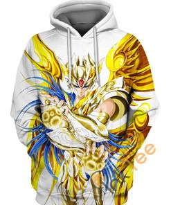 Gemini Saga Saint Seiya Hoodie 3D, All Over Print 