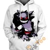 Gengar Gatsly Haunter Hoodie 3D, All Over Print 