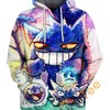 Gengar Ghost Type Hoodie 3D, All Over Print 