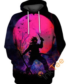Genya Shinazugawa Demon Slayer Hoodie 3D, All Over Print 
