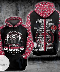 Georgia Bulldogs 2022 Cfp National Champs Hoodie - Perfect Gift Idea