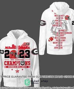 Georgia Bulldogs 2023 National Champions 3D Hoodie, Personalized