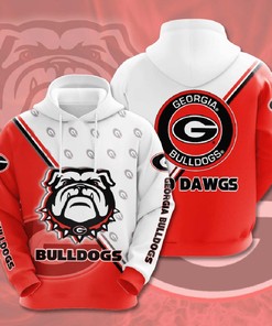 Georgia Bulldogs 3D All Over Print Zip Hoodie - Perfect Gift For Ncaa Fans