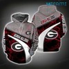 Georgia Bulldogs 3D Hoodie - Armored Pattern For Bulldog Fans