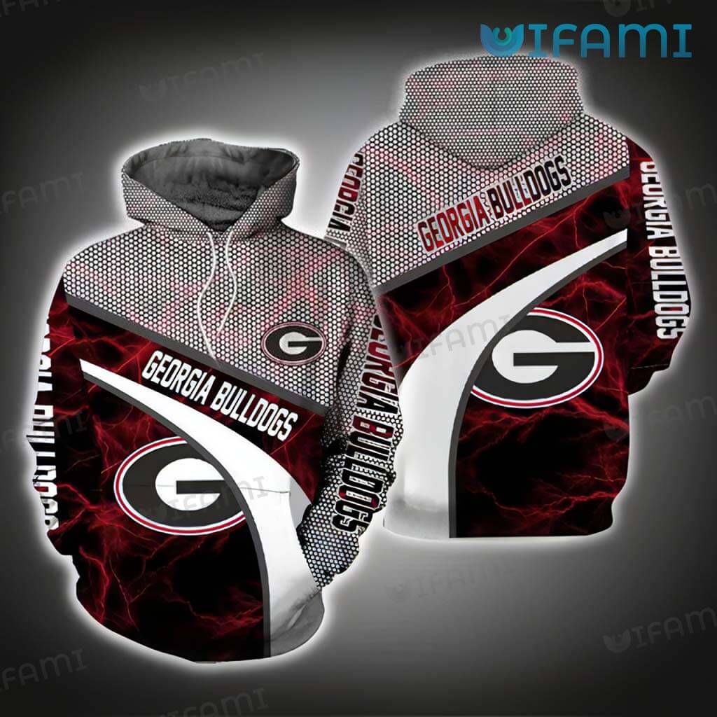 Georgia Bulldogs 3D Hoodie - Armored Pattern For Bulldog Fans