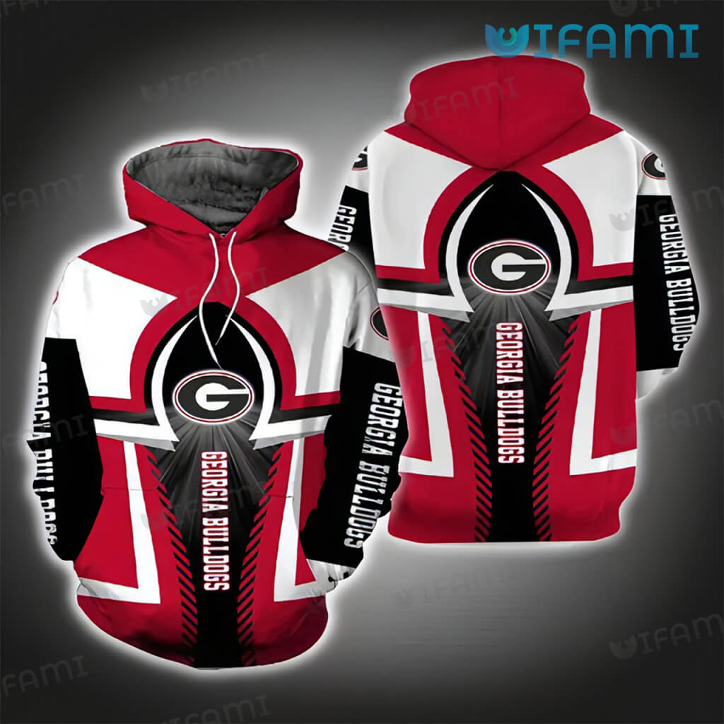 Georgia Bulldogs 3D Hoodie - Great Gift For Hardcore Fans