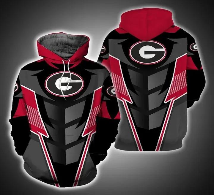 Georgia Bulldogs Armor For Fan 3D Hoodie - Perfect Gift For Her