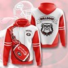 Georgia Bulldogs Custom Sport All Over Print Hoodie 3D - Get Your Own Personalized Hoodie Today 